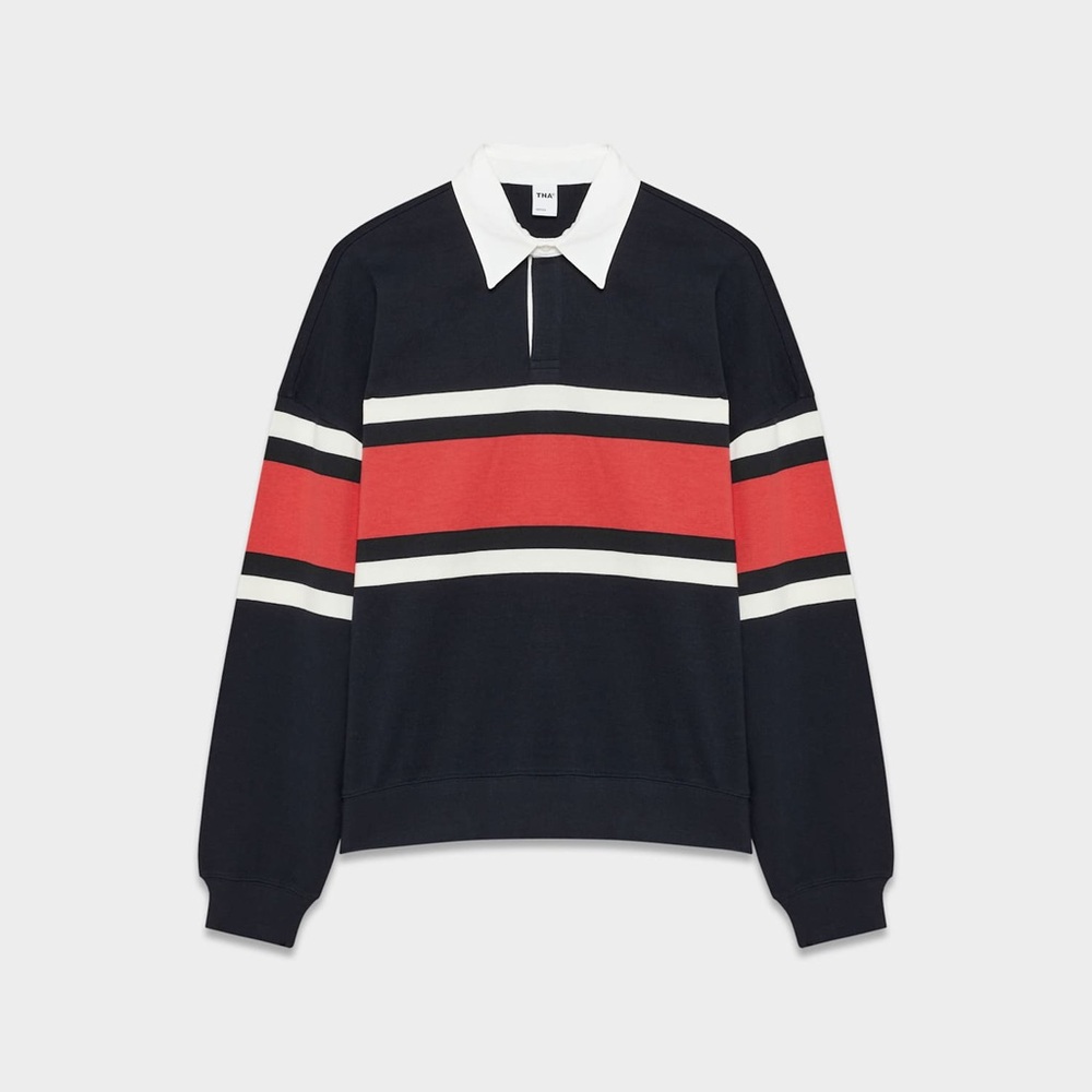 Aritzia TNA Lomu Polo Longsleeve